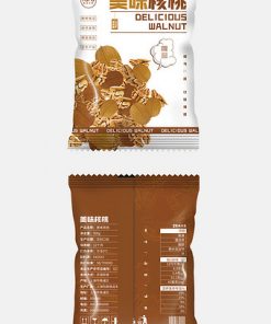 Thiết kế bao bì tôm cắt lát hoạt hình đơn giản
