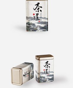 Trung Quốc đơn giản theo phong cách trà mực Trung Quốc trà bánh bao bì hộp quà tặng bao bì