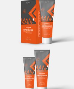 Dark bầu không khí đơn giản kiểm soát dầu làm sạch thiết kế bao bì chăm sóc da