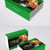 Màu đỏ tay thiết kế túi đồ gạo gói