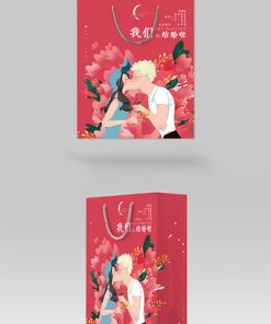 Cartoon Fruit Dưa hấu Túi quà tặng di động Túi mua sắm Túi quà tặng Bao bì