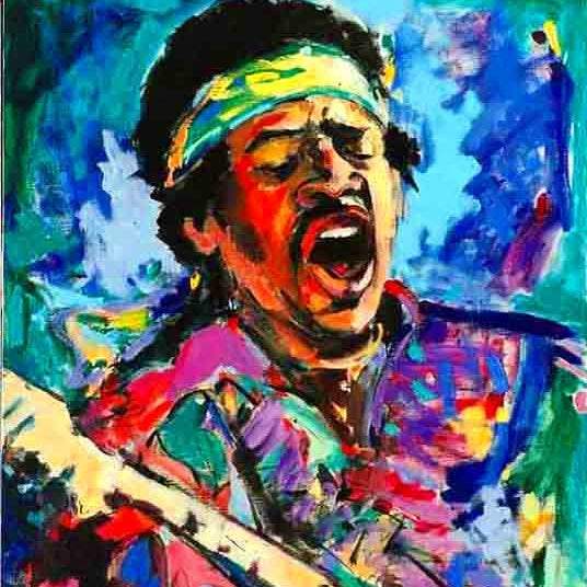Jimi Hendrix theo chủ nghĩa biểu hiện