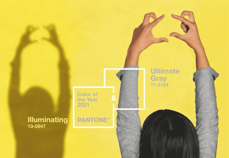màu pantone của năm 2021