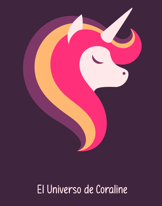 Thiết kế hình đại diện biểu tượng Unicorn Twitch