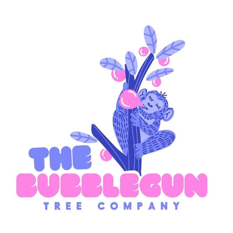 Thiết kế logo cho thương hiệu bubblegum