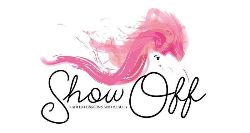 40 logo màu nước đi theo dòng chảy 2 biểu trưng nữ tính cho Show Off