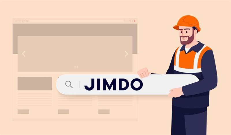 Cách tạo trang web Jimdo