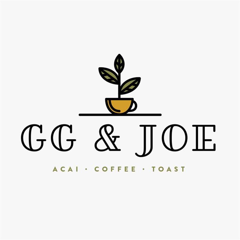 Logo nghệ thuật đường nét vui tươi với phông chữ logo tùy chỉnh
