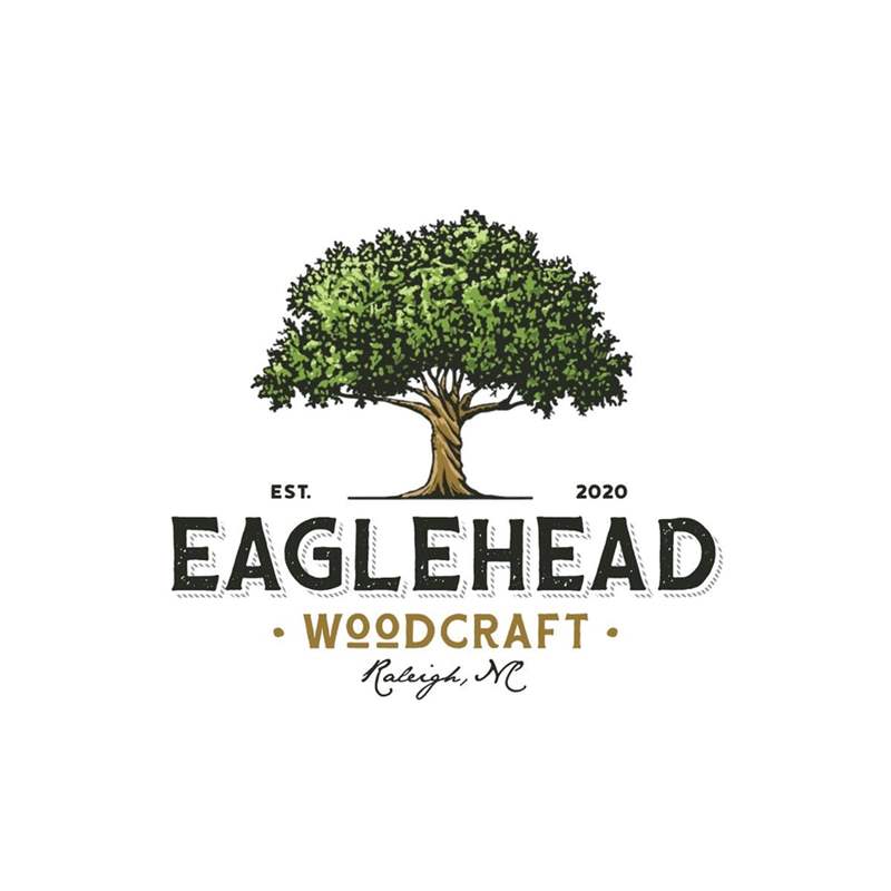 thiết kế logo cho Eaglehead Woodcraft