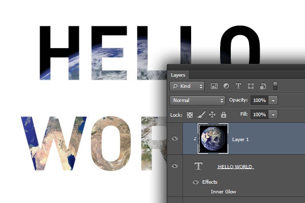 Mặt nạ cắt Photoshop