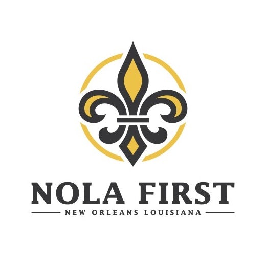 biểu trưng fleur de lis cho NOLA First