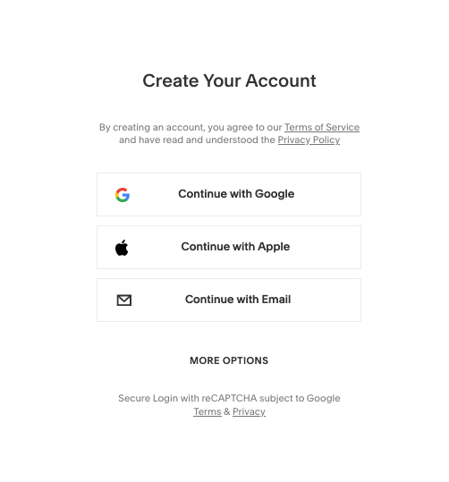 Cách tạo ảnh chụp màn hình trang web Squarespace