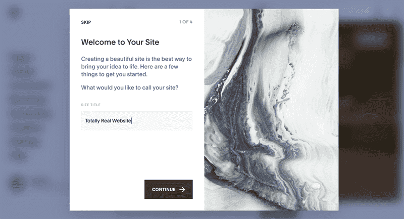 Cách tạo ảnh chụp màn hình trang web Squarespace