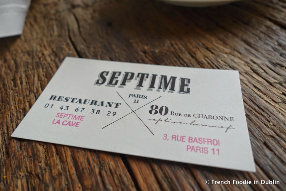 logo nhà hàng nổi tiếng septime
