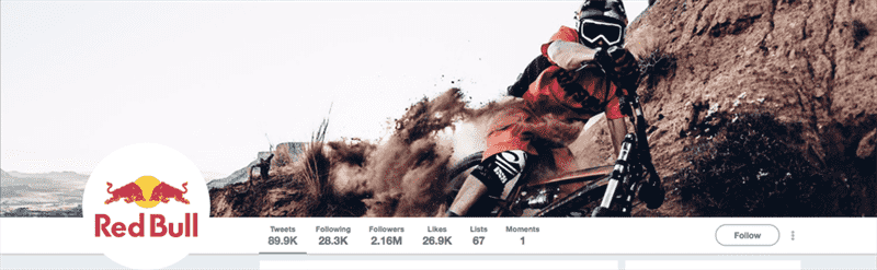 Hình ảnh Twitter Red Bull