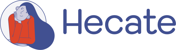 Hecate wordmark và linh vật