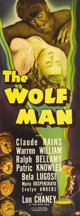 người đàn ông sói poster