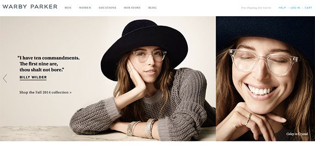 Cách cấu trúc nội dung của bạn để có một trang chủ tốt hơn 3 warby
