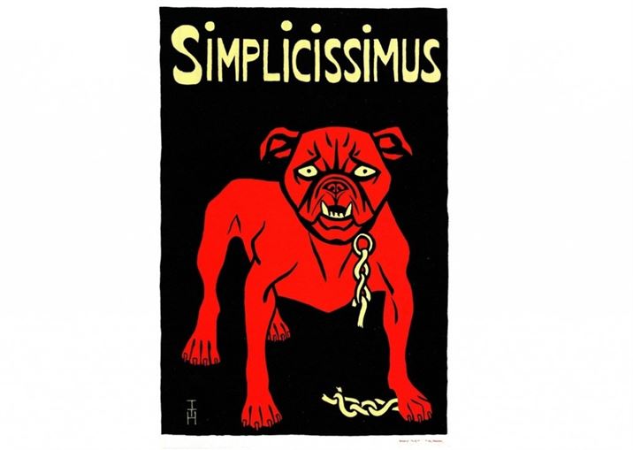 Simplicissimus 1897 Những điều thú vị bạn chưa nhận ra về áp phích - Simplicissimus 1897