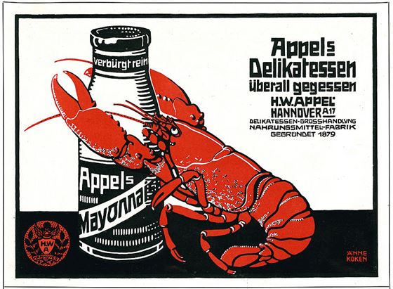1911-04-20 Illustrirte Zeitung S. 0014 S. XIV tuân theo Teil, Änne Koken Áp dụng Mayonnaise Delikatessen Hummer Những điều thú vị bạn chưa nhận ra về áp phích - 1911-04-20 Illustrirte Zeitung S. 0014 S. XIV oberes Teil, Änne Koken Appels Mayonnaise Delikatessen Hummer