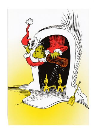 Tiến sĩ Seuss Art - The Grinch