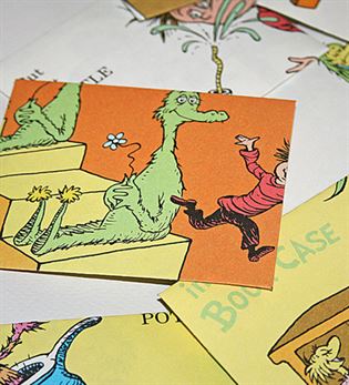 Tiến sĩ Seuss Art - Cards2 