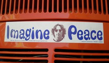 hình dán ban nhạc rock 20 hình dán ban nhạc rock- John lennon