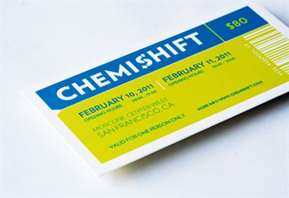 Vé sự kiện tùy chỉnh - Chemishift