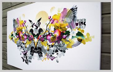 In canvas kỹ thuật số - Cánh gấp