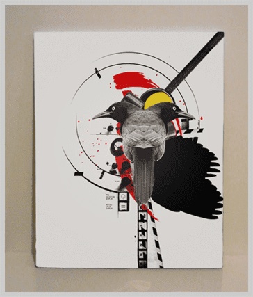 In canvas kỹ thuật số - Engin Korkmaz