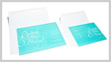 Thiệp mời đám cưới - Mike và Beth