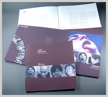 Thiết kế Brochure Cao đẳng - Nghệ thuật và Thiết kế Đại học Winthrop