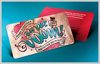 Danh thiếp màu hồng - Va Va Voom