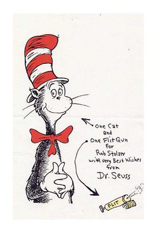 Tiến sĩ Seuss Art - tiêu đề thư 