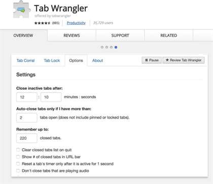 Tab Wrangler