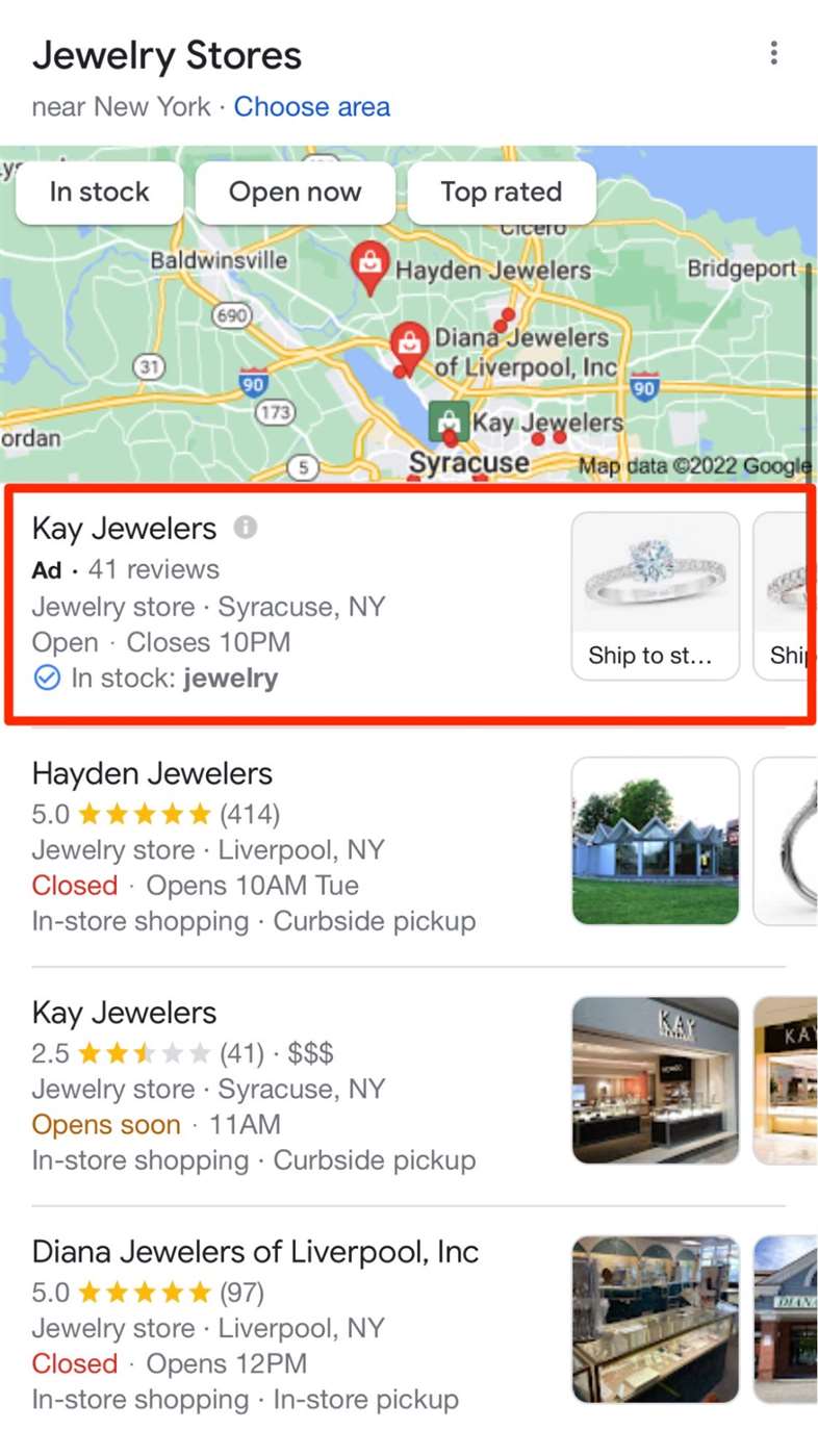 Quảng cáo Kay Jewelers