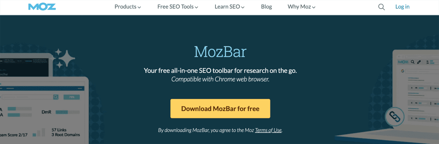 30 công cụ SEO miễn phí để thúc đẩy lưu lượng truy cập vào trang web của bạn 1 MozBar.png