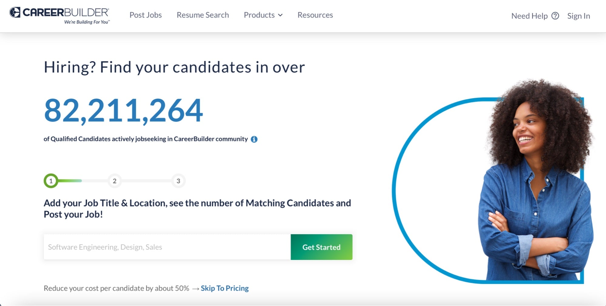 Trang web CareerBuilder