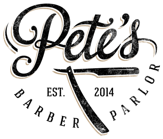 Thiết kế logo của Pete's Barber Parlour