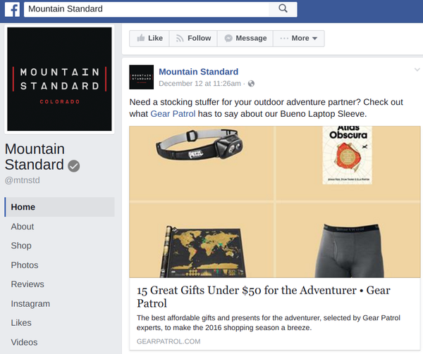 Facebook Chuẩn Núi |  Blog bán lẻ của Shopify