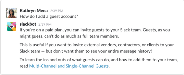 Chatbots để bán lẻ, Slackbot |  Blog bán lẻ của Shopify