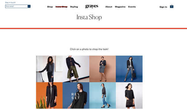 Grayes Insta Shop |  Blog bán lẻ của Shopify