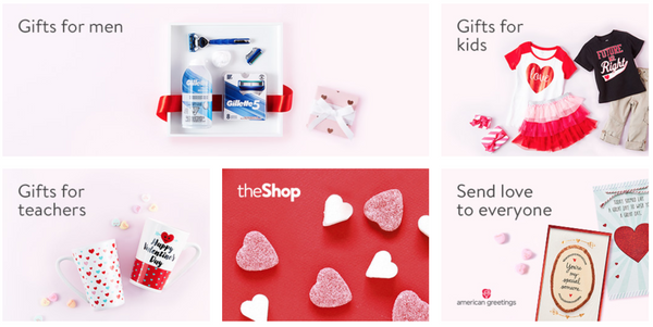 Hướng dẫn quà tặng Ngày lễ tình nhân của Walmart |  Blog bán lẻ của Shopify