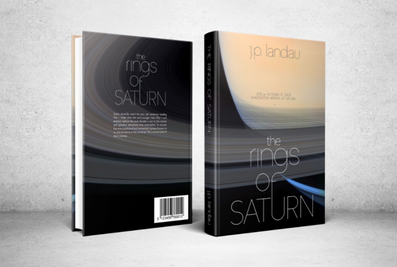 Thiết kế bìa sách The Rings of Saturn